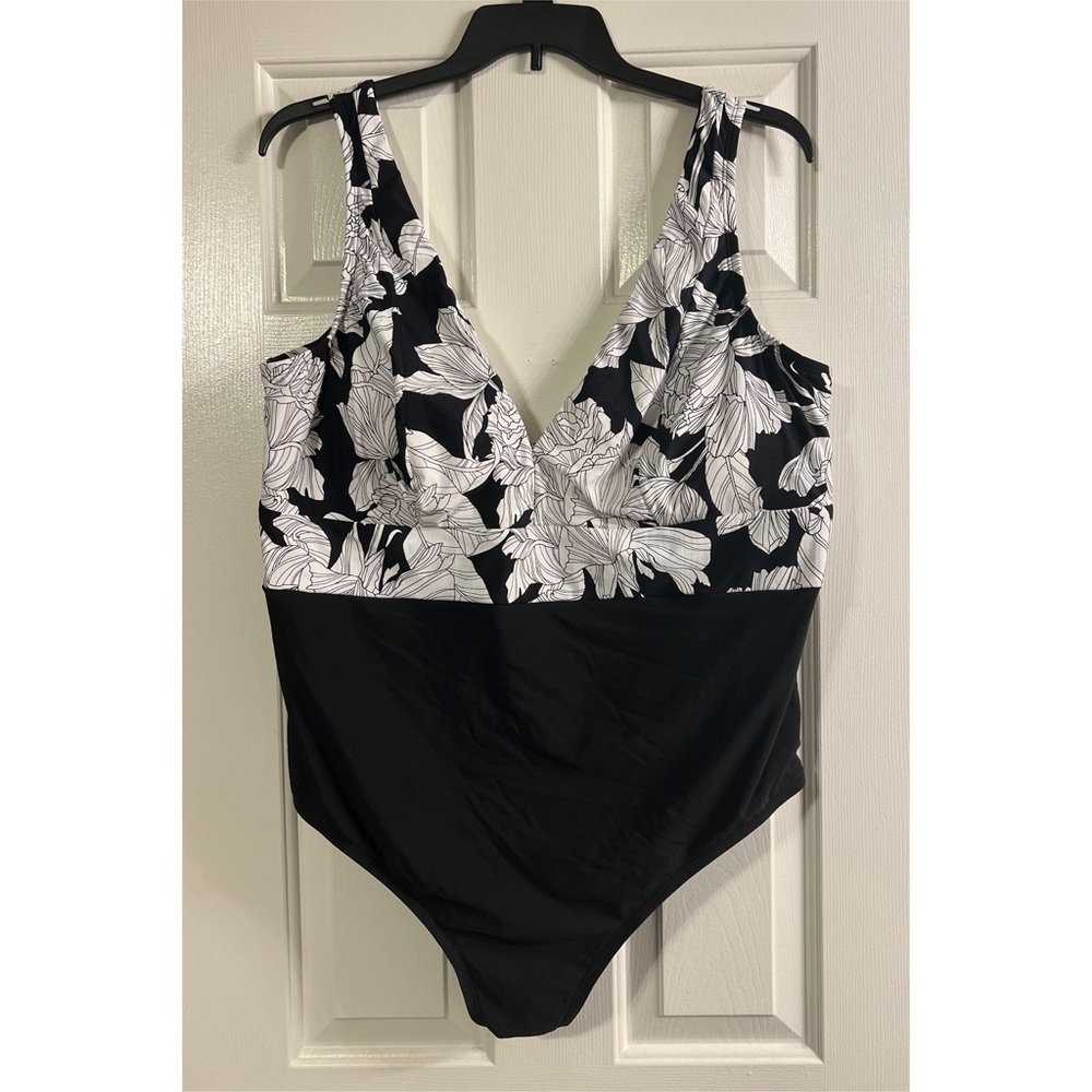 Black & White Swimsuit